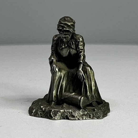 Bucket Brigade The Saturday Evening Post Pewter Figurine By Franklin Mint - 1981 - Picture 4 of 9